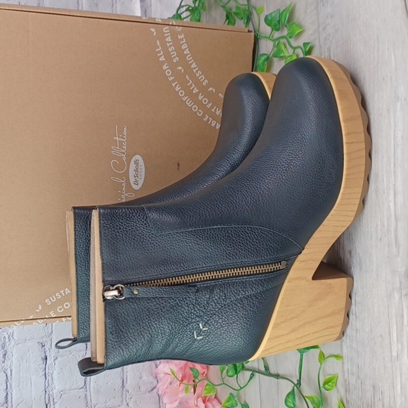 Dr. Scholl's Win Over Zipper Platform Ankle Boots NIB - Picture 7 of 13